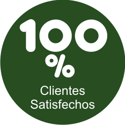 100% Clientes Satisfechos